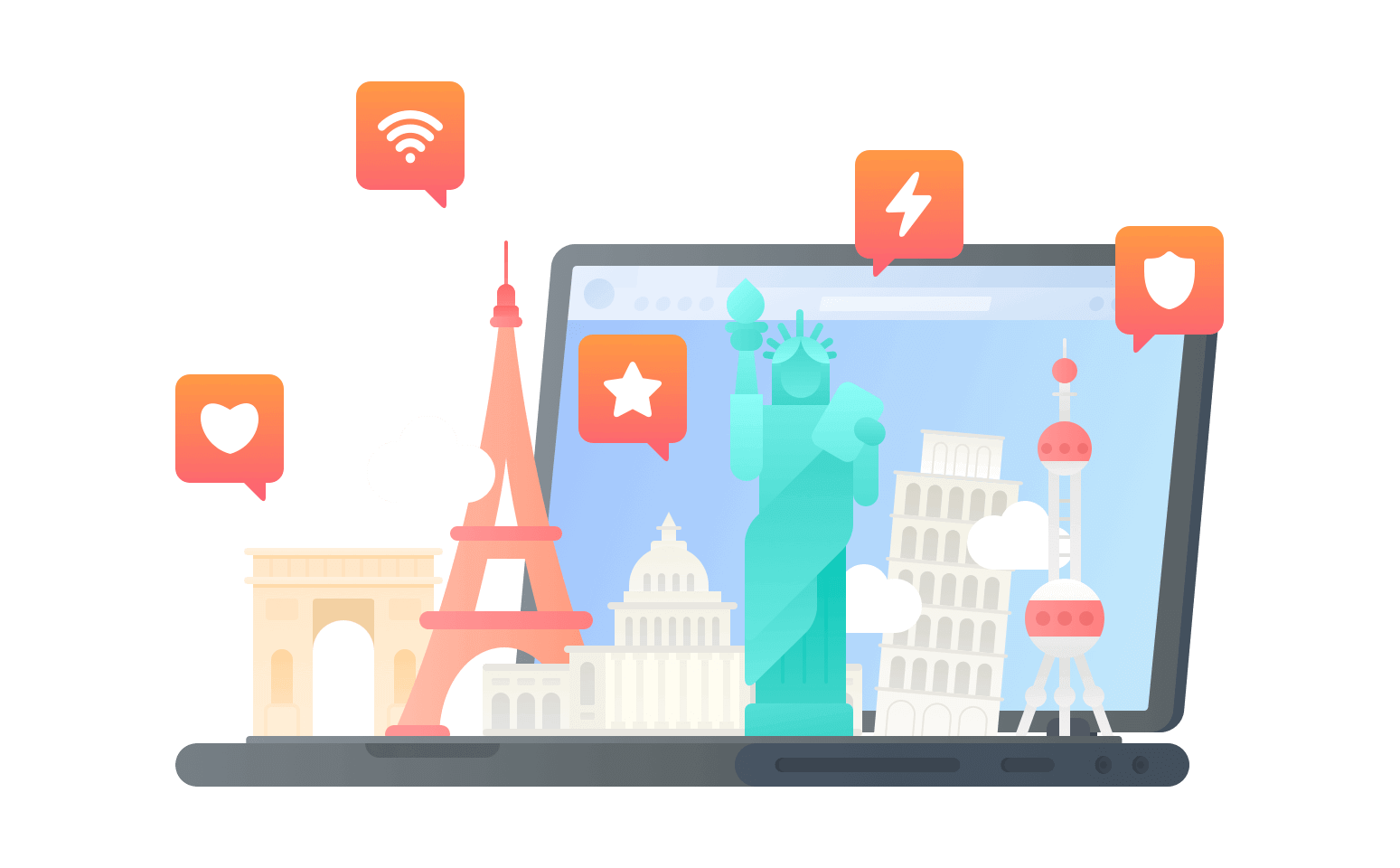 在直布罗陀怎么连接到中国大陆 - 海龟VPN
